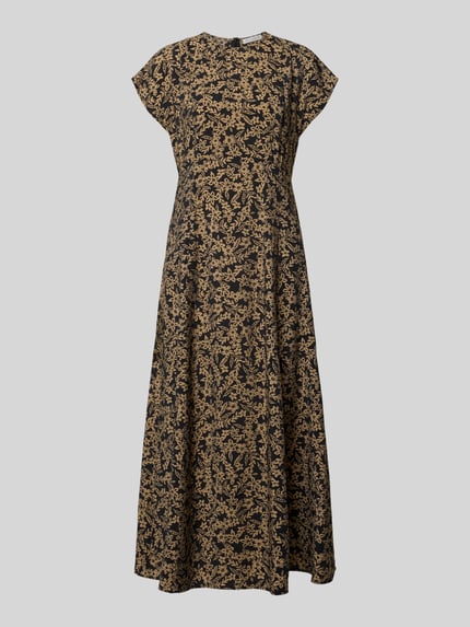 Marc O'Polo Relaxed Fit Freizeitkleid aus Viskose-Mix Marine 2