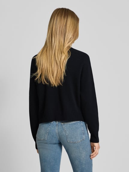DRYKORN Gebreide pullover met opstaande kraag Zwart - 5