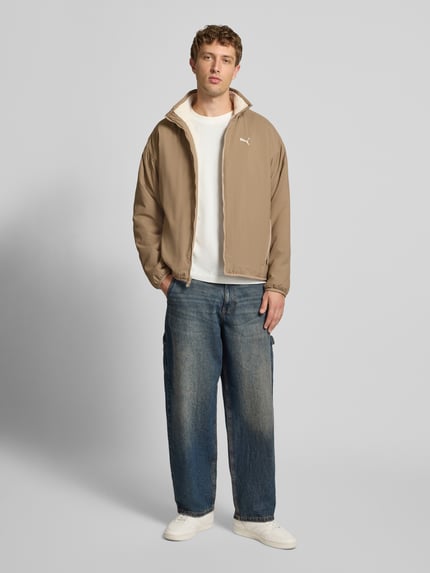 PUMA Performance Funkionsjacke mit Teddyfell Offwhite 1
