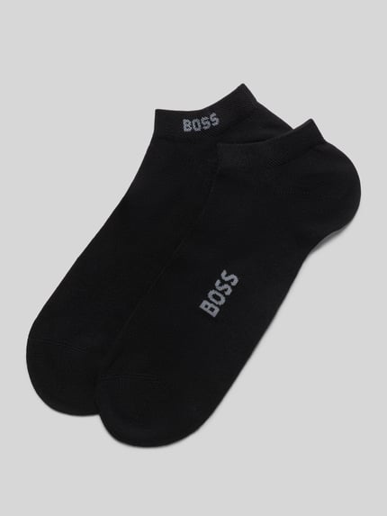 Productfoto, zwarte heren Füsslinge uit viscosemix model 'CHRIS' van BOSS, fijne textuur, productfoto van heren Füsslinge van BOSS