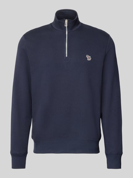 Regular Fit Sweatshirt aus reiner Baumwolle Shop The Look MANNEQUINE