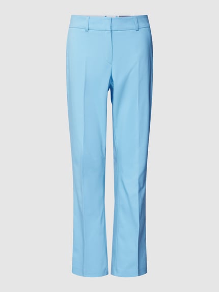White Label Regular Fit Stoffhose mit Bügelfalten Hellblau 2