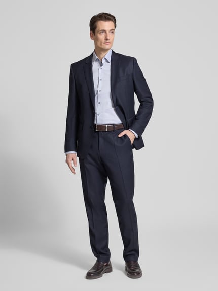 OLYMP Level 5 Body Fit Business-Hemd mit Kentkragen mit extra langem Arm Royal 1