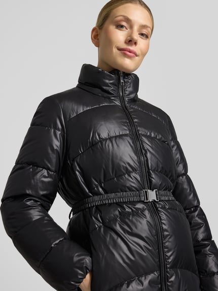 BOSS Daunenmantel mit Taillengürtel Modell 'Pamega' Black 3