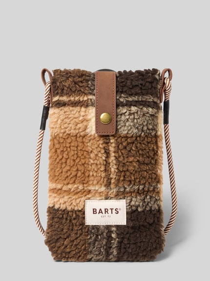 Barts Umhängetasche mit Teddy-Oberfläche Bugbane Dunkelbraun 2