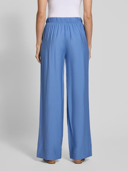 Christian Berg Woman Stoffhose aus Viskose-Mix mit Eingrifftaschen Blau 5