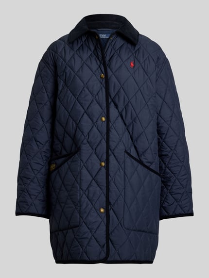 Polo Ralph Lauren Loose Fit Steppjacke mit Logo-Stitching Marine 2