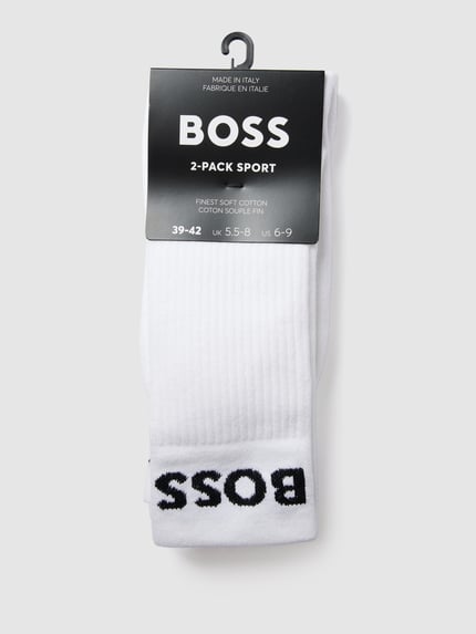 BOSS Sokken van katoenmix in set van 2 model 'RS SPORT' Wit - 3