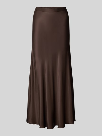 Maxirock aus Viskose mit elastischem Bund Shop The Look MANNEQUINE