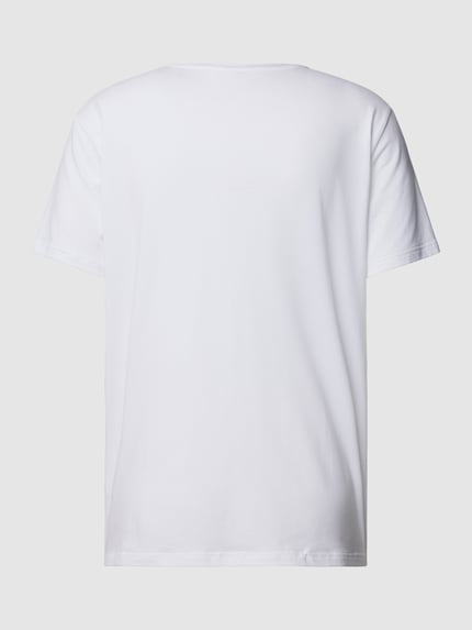 Tommy Hilfiger T-Shirt mit geripptem Rundhalsausschnitt im 2er-Pack Weiss 3