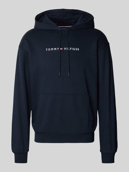 Tommy Hilfiger Regular fit hoodie van katoenmix Marineblauw - 2