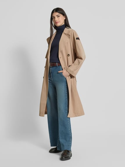 Peuterey Trenchcoat mit Eingrifftaschen Beige 1
