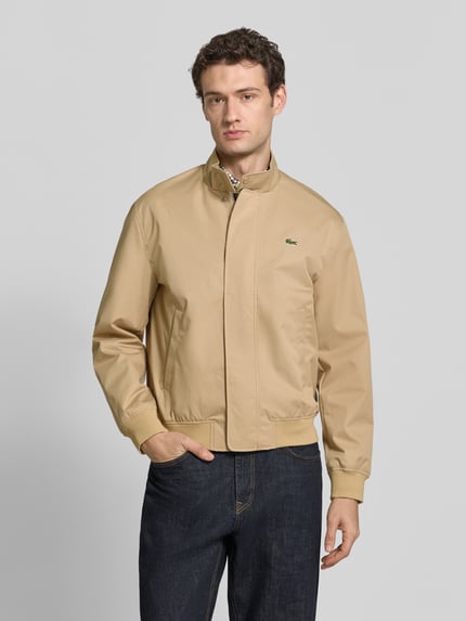 Lacoste Blouson mit Stehkragen Modell 'HARRINGTON BLOUSON' Beige 4