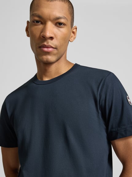 Colmar Originals T-shirt o kroju regular fit z bawełny Granatowy 3