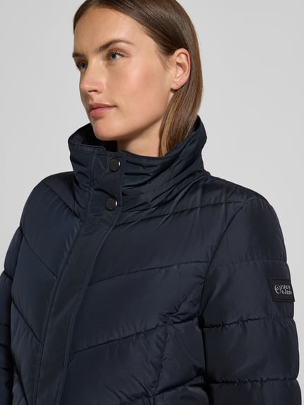 NAUTGÅRD Gewatteerde lange jas met Sorona® Aura-vulling
Donkerblauw - 3