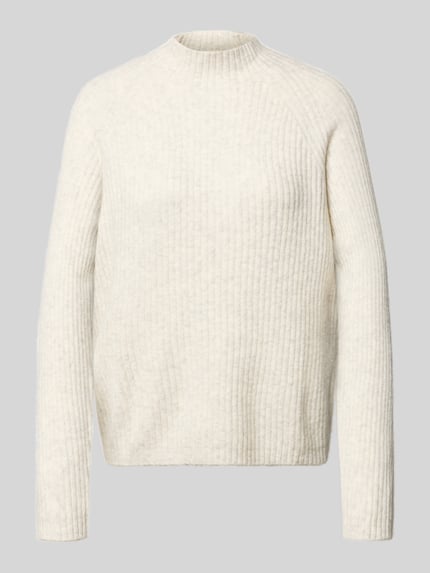 Tom Tailor Denim Regular Fit Strickpullover mit Baumwoll-Anteil Offwhite 2