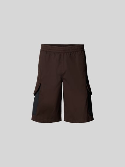Cargoshorts mit elastischem Bund Shop The Look MANNEQUINE