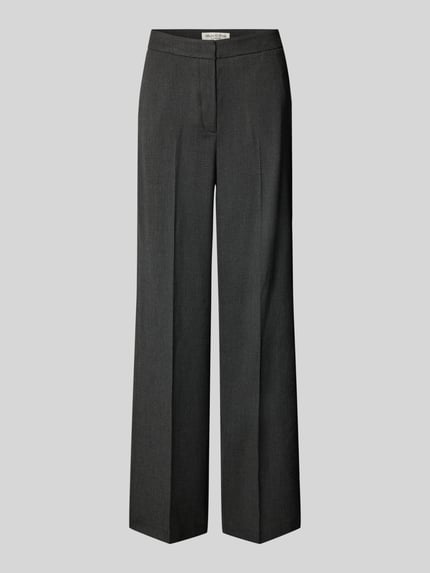 Marc O'Polo Weite Hose mit Allover-Muster Dunkelgrau 2