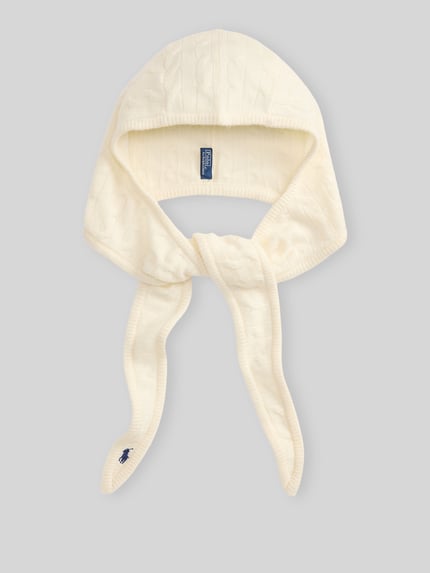 Polo Ralph Lauren Muts van mix van wol en kasjmier Offwhite - 2