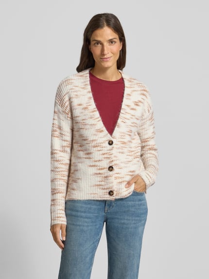 Christian Berg Woman Regular Fit Strickjacke mit Alpaka-Anteil Offwhite 4