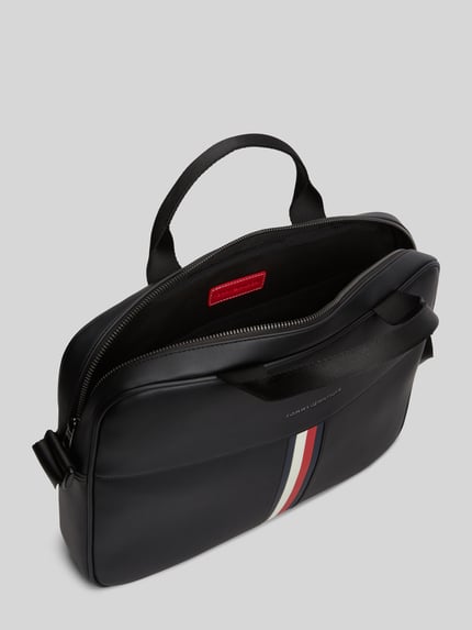 Tommy Hilfiger Laptoptasche mit Logo-Detail BLACK 4