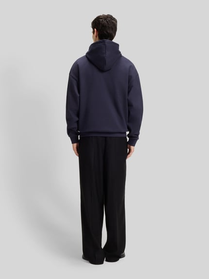 HUGO Bluza o kroju oversized z czystej bawełny z kapturem model ‘DITCHLE’ Królewski niebieski 5