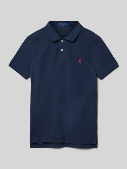 Polo Ralph Lauren Teens Poloshirt mit Logo-Stitching Marine 1