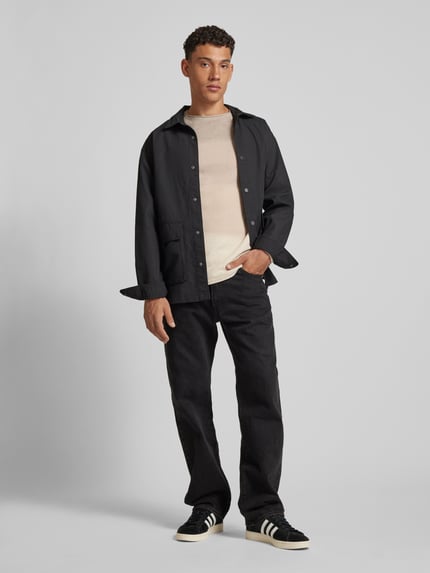 JACK & JONES Regular fit gebreide pullover van zuiver katoen Beige - 1
