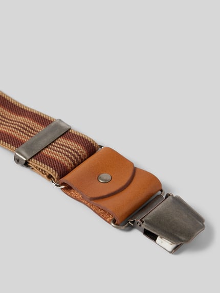 LLOYD Men's Belts Hosenträger mit Baumwoll-Anteil Mittelbraun 3