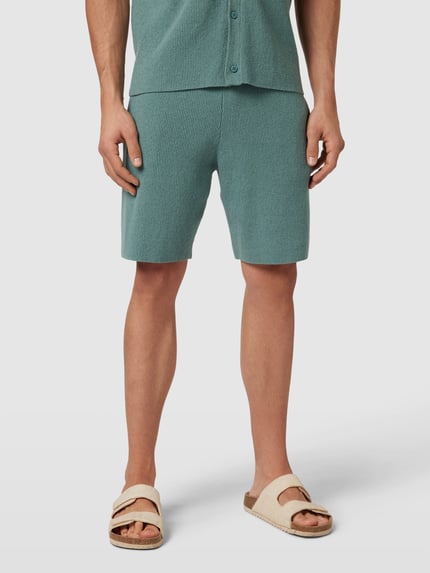 Jake*s Studio Men Regular Fit Shorts mit Gesäßtasche Helltuerkis 4