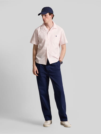 Polo Ralph Lauren Relaxed Fit Freizeithemd aus reiner Baumwolle Pink 1