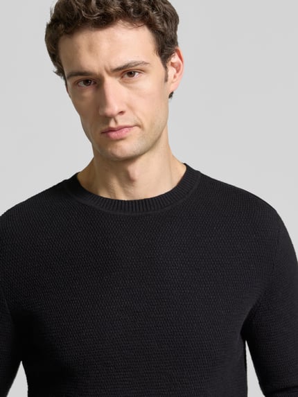 s.Oliver RED LABEL Regular Fit Pullover aus reiner Baumwolle Black 3