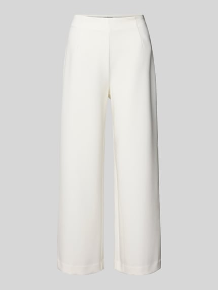 Straight Fit Stoffhose mit Viskose-Anteil Modell 'Leonie' Shop The Look MANNEQUINE