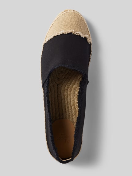 Castañer Espadrilles van echt leer, model 'KAMPALA' Zwart - 3