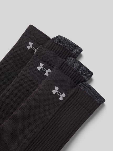 Under Armour Skarpety z elastycznym pasem w zestaw 3 szt. BLACK 2