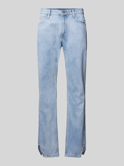 PEGADOR Straight leg jeans in 5-pocketmodel, model 'Withy' Jeansblauw - 2