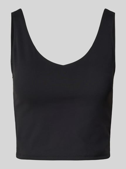 aim'n Cropped Bralette mit V-Ausschnitt Black 2