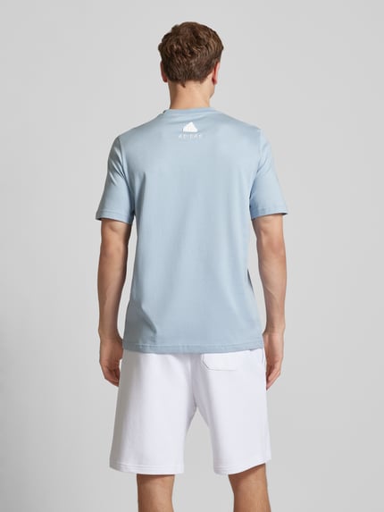 adidas Sportswear T-Shirt mit Motiv-Print Hellblau 5