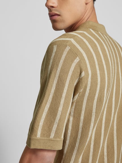 JACK & JONES Vrijetijdsoverhemd met knoopsluiting, model 'EMIL' Beige - 3
