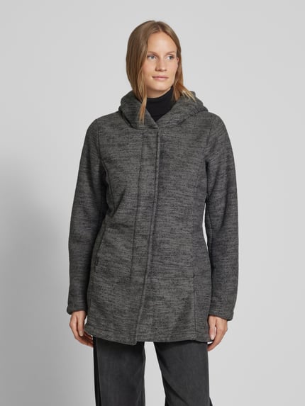 ragwear Mantel mit Kapuze Modell 'Nettie' Anthrazit Melange 4