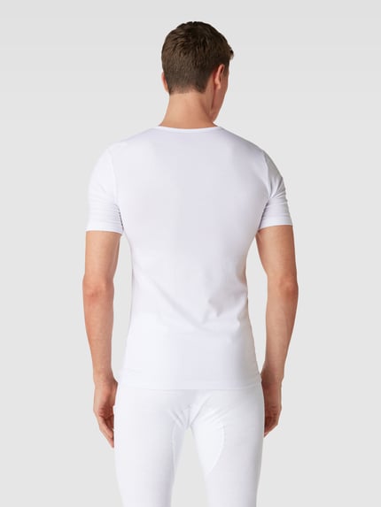 GÖTZBURG 1889 Unterhemd mit V-Ausschnitt Modell 'COMFORTCOTTON' Weiss 5