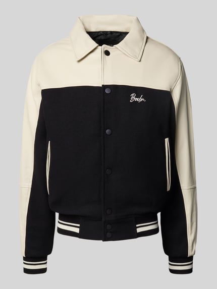 BALR. Bomberjacke mit Label-Stitching Black 2
