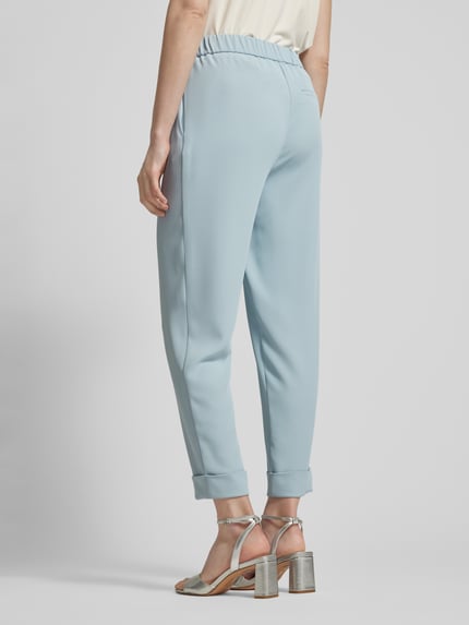 Jake*s Collection Hose mit fixierten Beinumschlägen Aqua 5