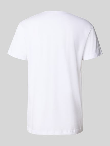 Tom Tailor T-Shirt mit Logo-Schriftzug im 3er-Pack Oliv 3