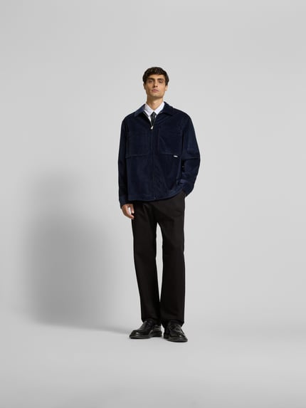 MAISON KITSUNÉ Stoffhose mit elastischem Bund Black 1
