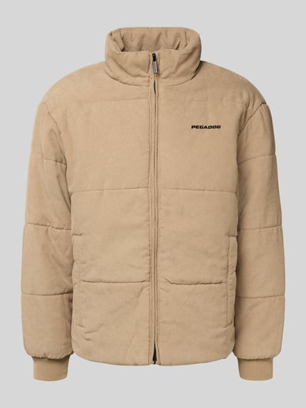 PEGADOR Puffer Jacket mit Stehkragen Sand 2
