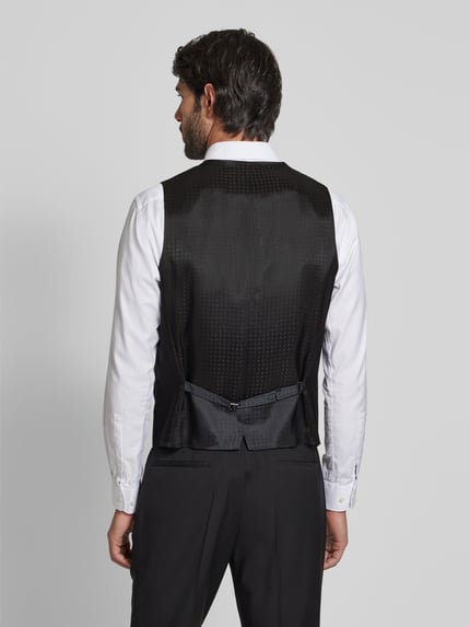 BOSS Gilet met knoopsluiting Zwart - 5