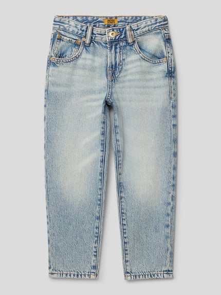 JACK & JONES Jeans mit 5-Pocket-Design Modell 'FRANK' Blau 1