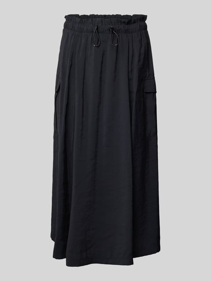 Milano Italy Midirok met cargozakken Zwart - 2
