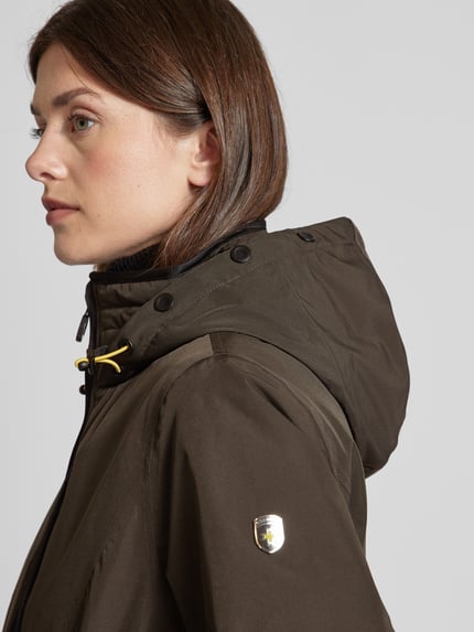 Wellensteyn Regular Fit Parka mit Reißverschlusstasche Modell 'WESTWIND' Oliv 3